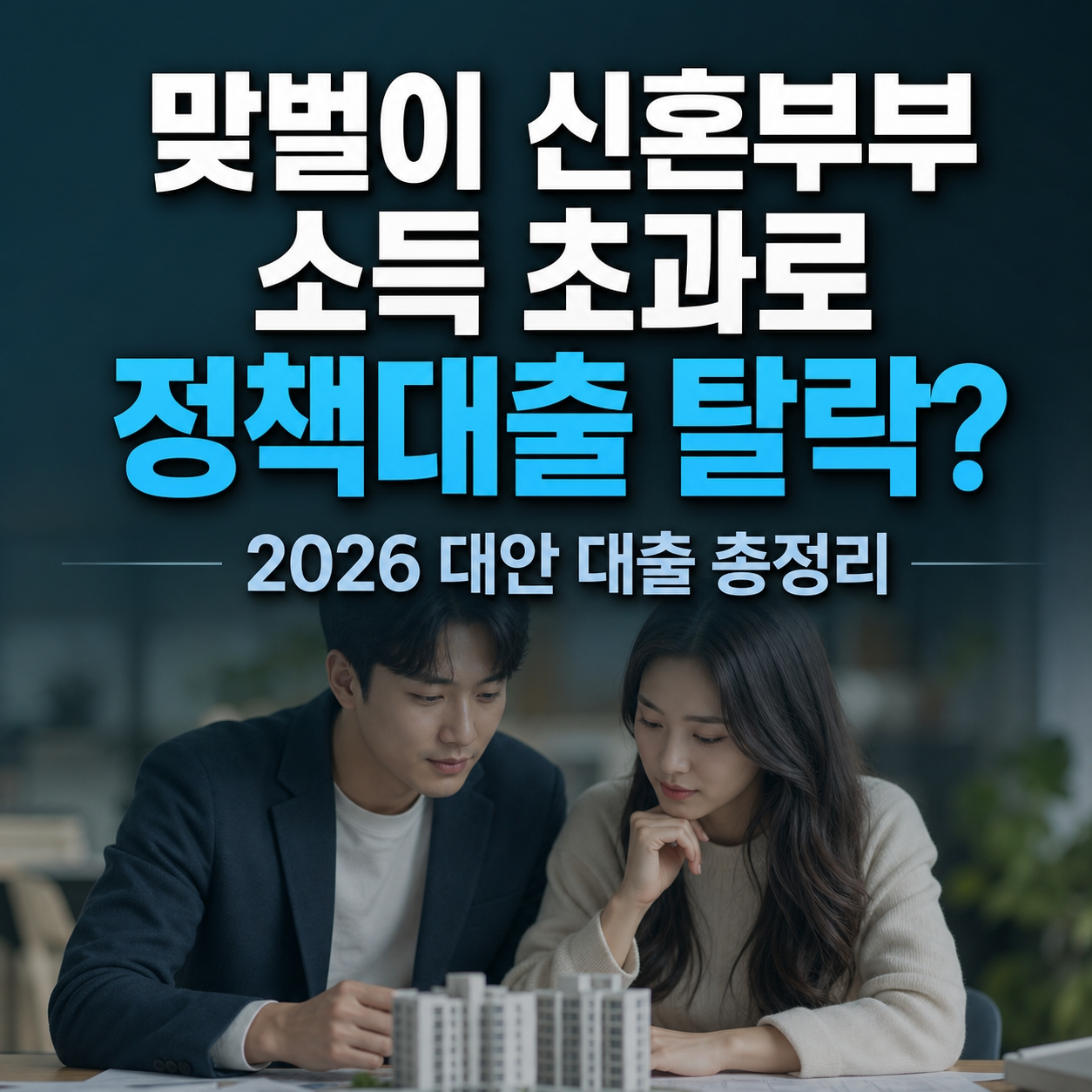 맞벌이 신혼부부 소득 초과