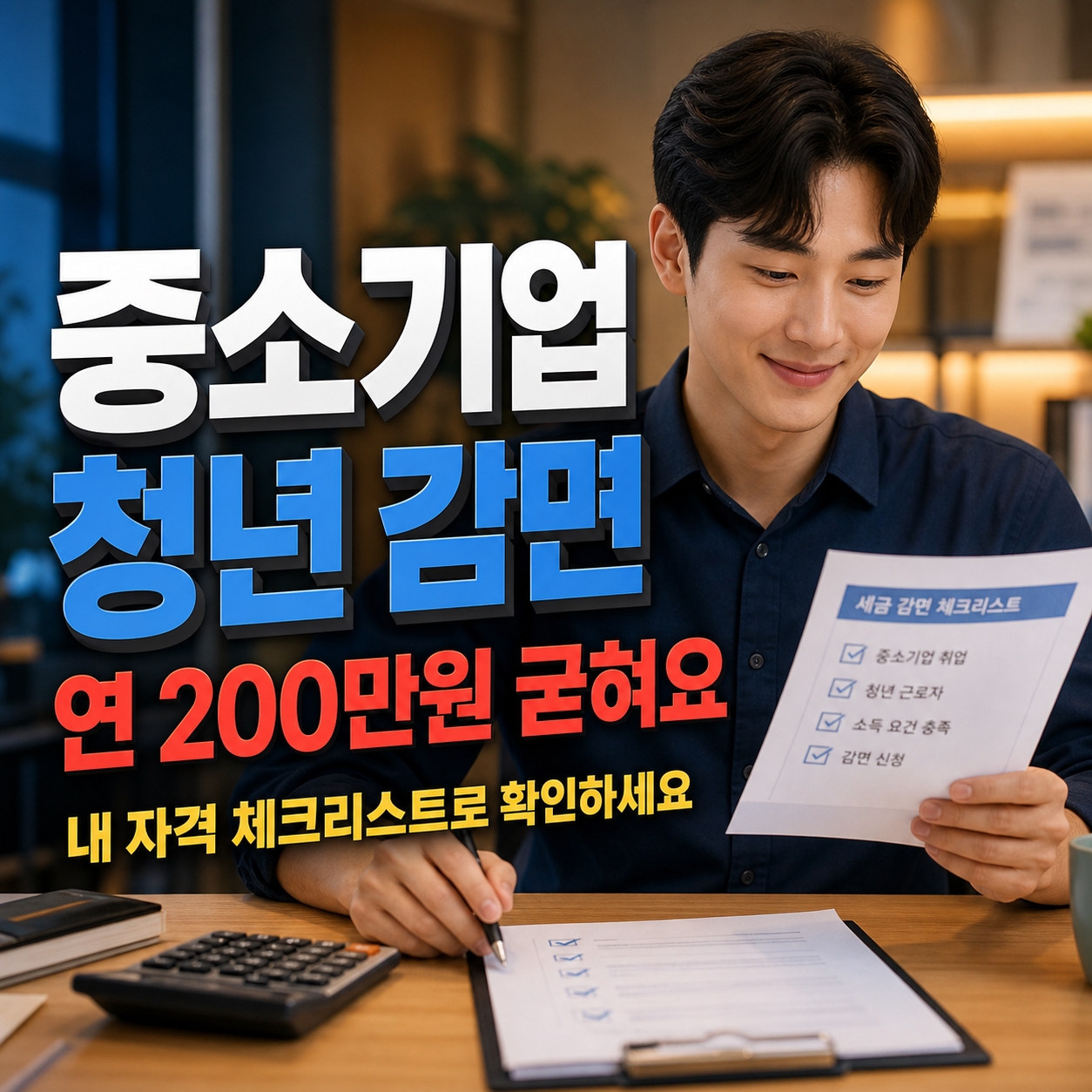 중소기업 청년 감면