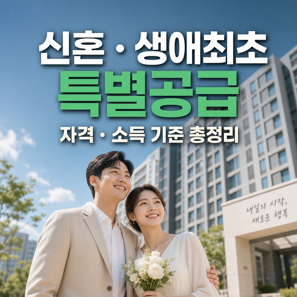 신혼부부 생애최초 특별공급